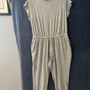 Livi Active Heather Gray Jumpsuit